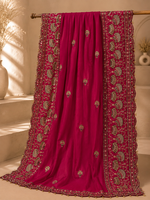 Mangalkaari — The Auspicious Blessing (Petal Pink)